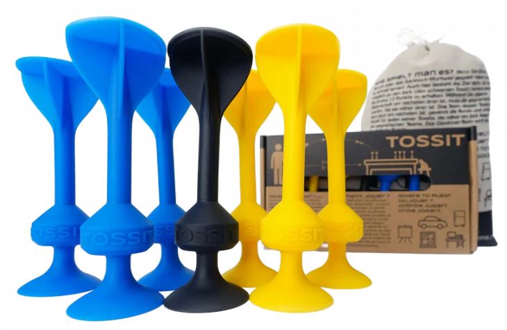 Toss It Dart Set - Blue / Yellow main image